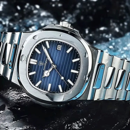 Herren Luxe Nautilus™ Uhr mit kostenlosem Armband-Kit – Richtiges Schnäppchen!