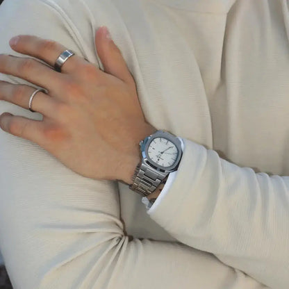 Herren Luxe Nautilus™ Uhr mit kostenlosem Armband-Kit – Richtiges Schnäppchen!