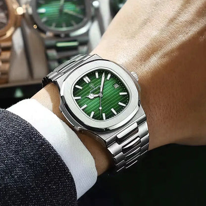 Herren Luxe Nautilus™ Uhr mit kostenlosem Armband-Kit – Richtiges Schnäppchen!