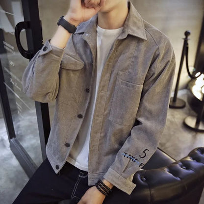 Herren Cordhemdjacke – Perfekt für einen ordentlichen britischen Look!